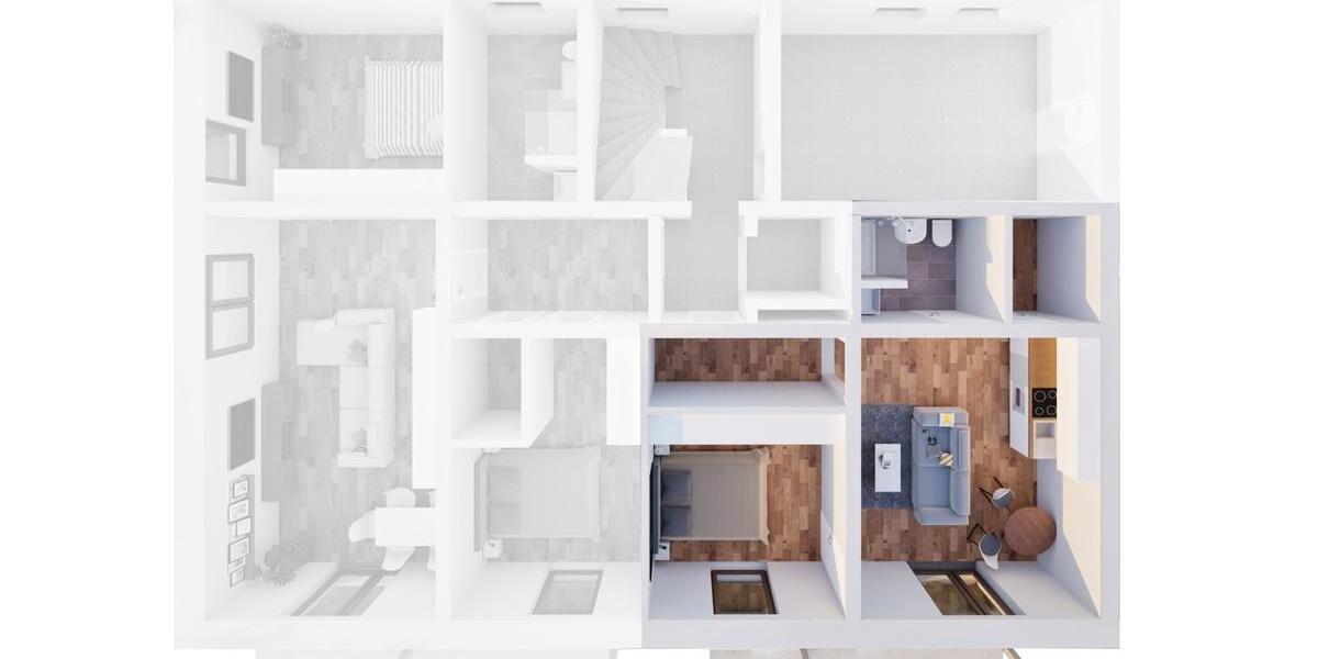 Terrassenwohnung Hohenroth - 2 Zimmer, 57 m&sup2;, 189.684&euro; | Angebot:27028746