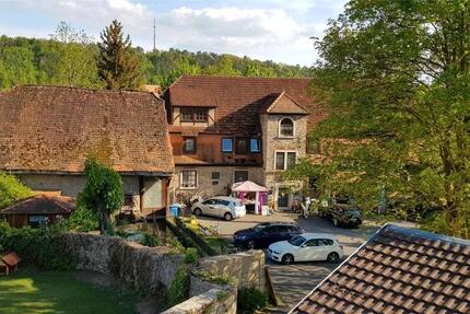 Idyllische Mühlen-Gaststätte im Grünen zu verpachten!