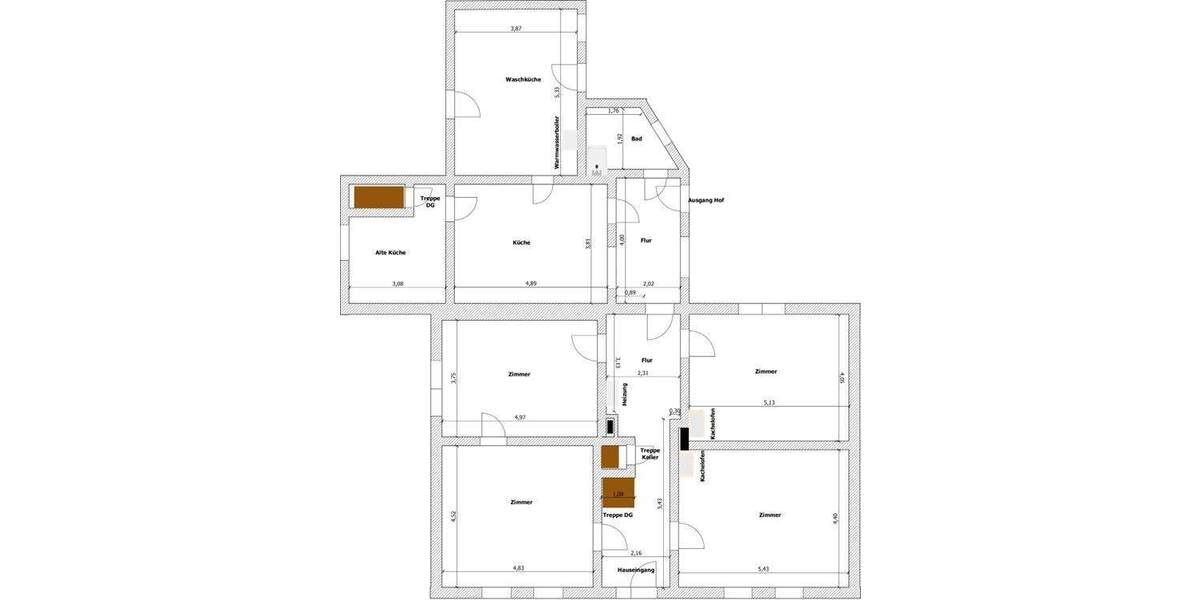 Einfamilienhaus Ziesar - 6 Zimmer, 207 m&sup2;, 240.000&euro; | Angebot:25880728