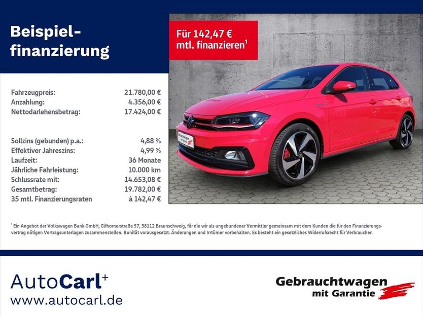 VW Polo 34.100 km 21.780 € Plauen 08527
