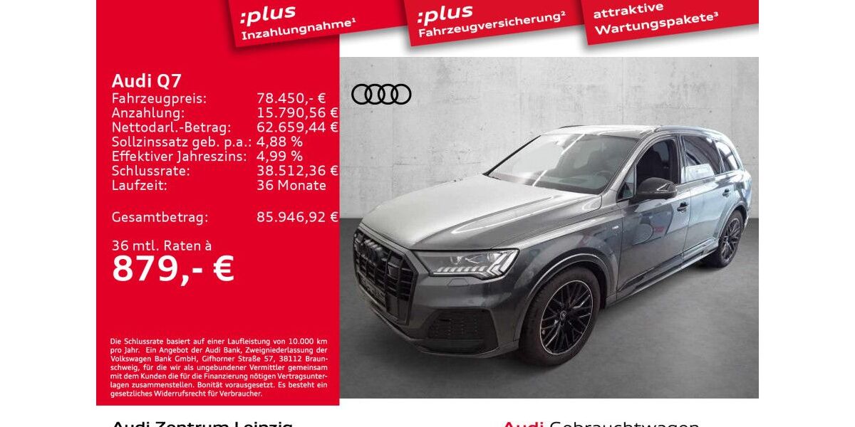Audi Q7 37.348 km 78.450 &euro; Leipzig 04129