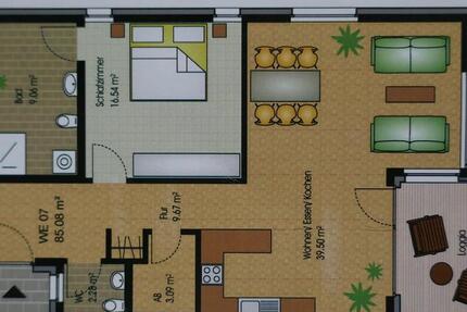 Wohnung Meschede - 2 Zimmer, 85 m&sup2;, 710&euro; | Angebot:24733085