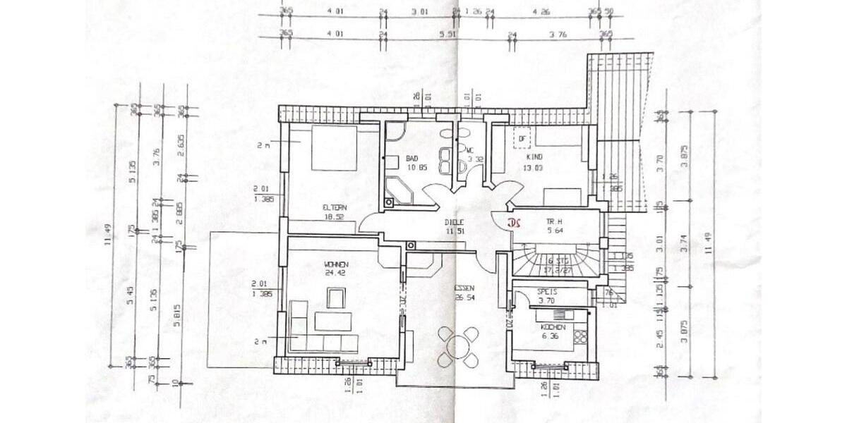 Helle 4 Zimmer Wohnung in Schmidgaden 4 zimmer
