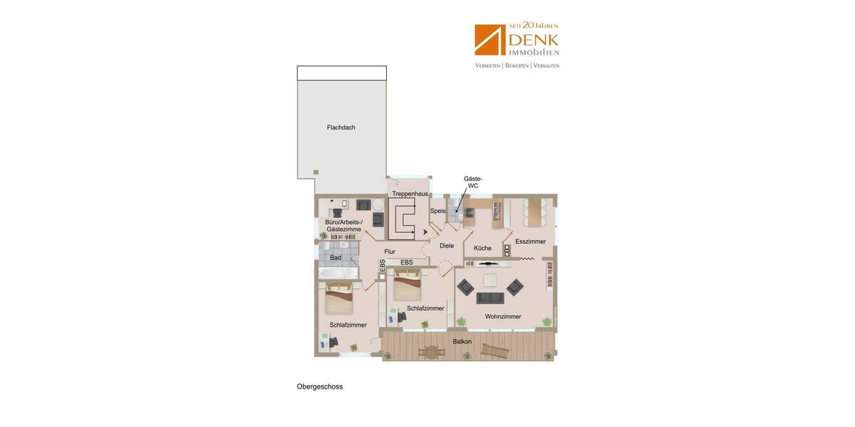 Etagenwohnung Buchbrunn - 5 Zimmer, 120 m&sup2;, 1.140&euro; | Angebot:26894209