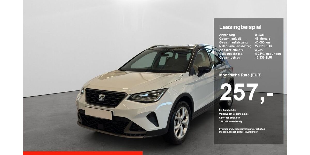 Seat Arona 18.855 km 26.250 &euro; Regensburg 93055
