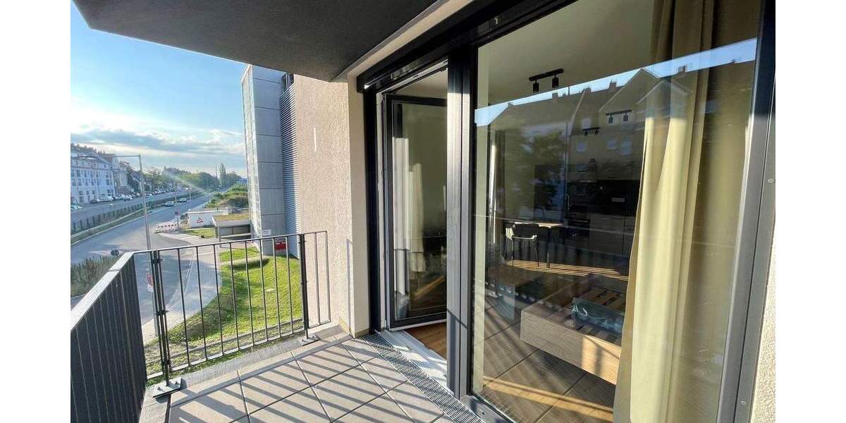 Helle, möblierte 1-Zimmer-Neubau-Wohnung mit Balkon! 1 zimmer