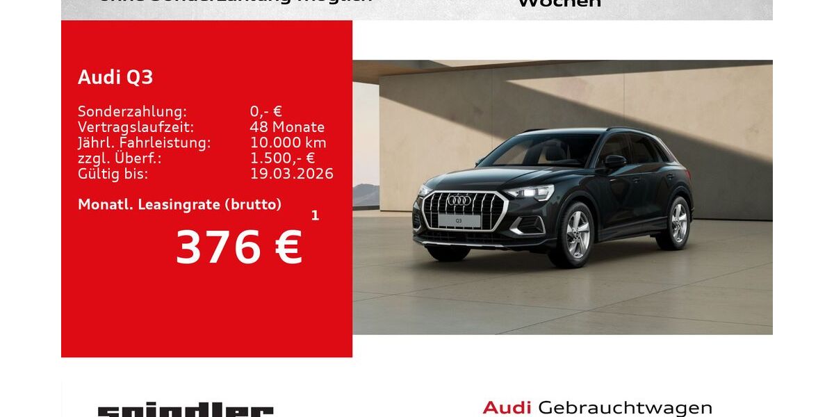 Audi Q3 28.000 km 39.980 &euro; Würzburg 97076