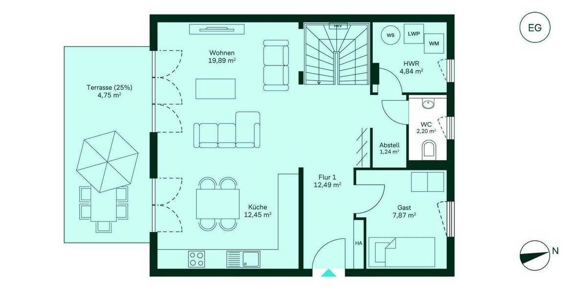 Doppelhaushälfte Müllrose - 4 Zimmer, 114 m&sup2;, 359.900&euro; | Angebot:25984947