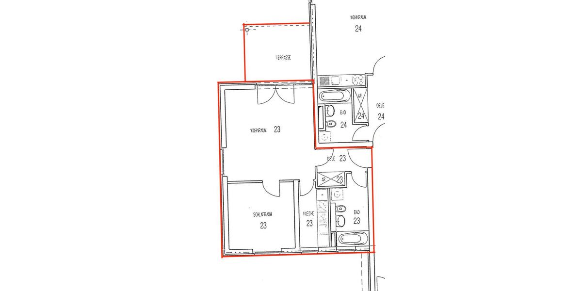 Erdgeschoßwohnung Werder (Havel) - 2 Zimmer, 56 m&sup2;, 280.000&euro; | Angebot:27418081