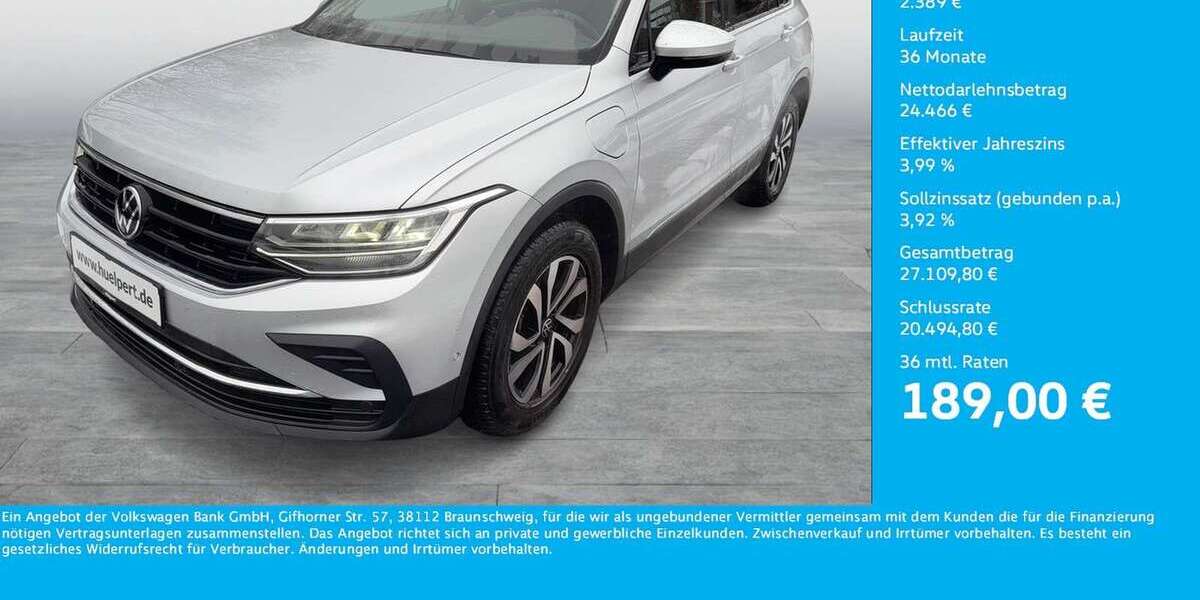 VW Tiguan 32.654 km 26.855 &euro; Bergkamen 59192