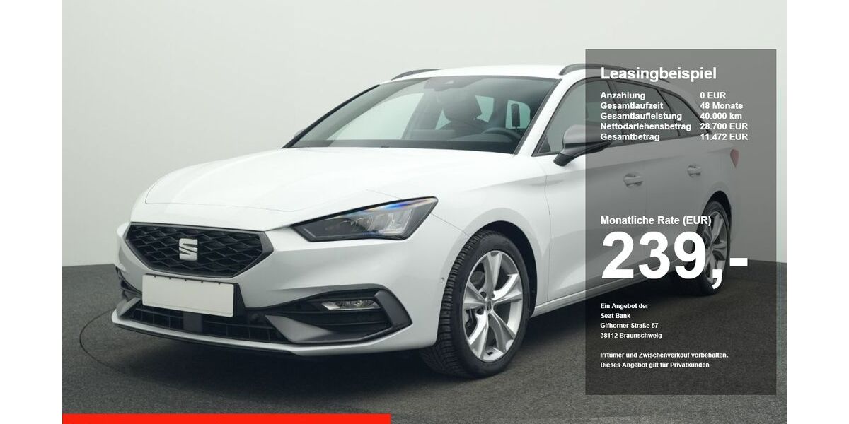 Seat Leon 27.510 km 27.950 &euro; Regensburg 93055