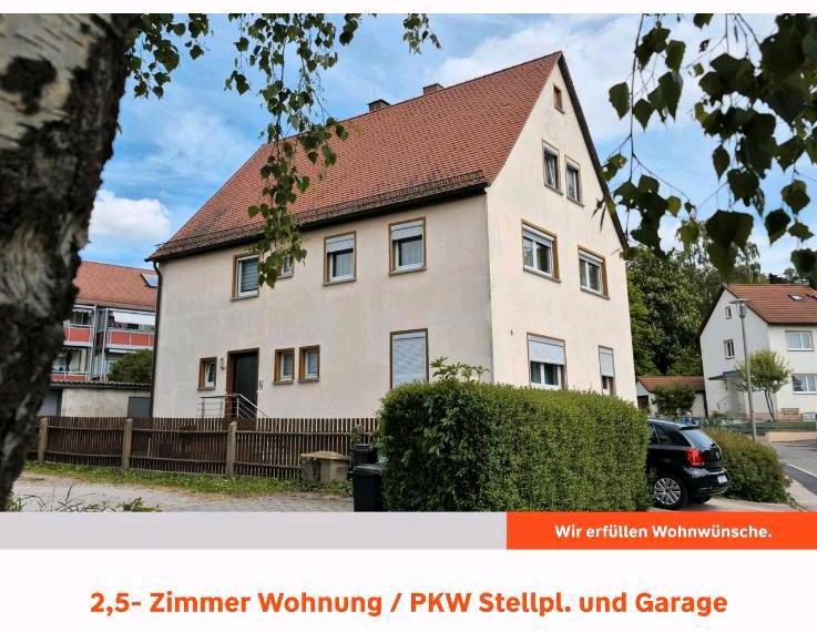 Erdgeschoßwohnung Feuchtwangen - 2.5 Zimmer, 77 m&sup2;, 770&euro; | Angebot:26337897