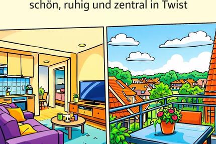 Wohnung zu Verkauf - schön, ruhig und zentral in Twist 2 zimmer