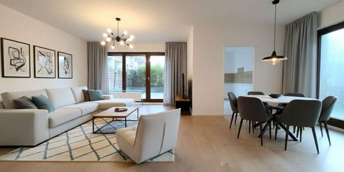 Terrassenwohnung Krefeld Cracau - 3 Zimmer, 101 m&sup2;, 219.000&euro; | Angebot:25654231
