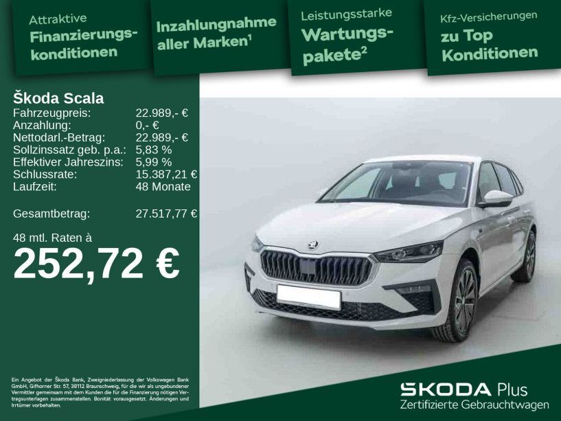 Skoda Scala 15.000 km 22.989 € Berlin 13088