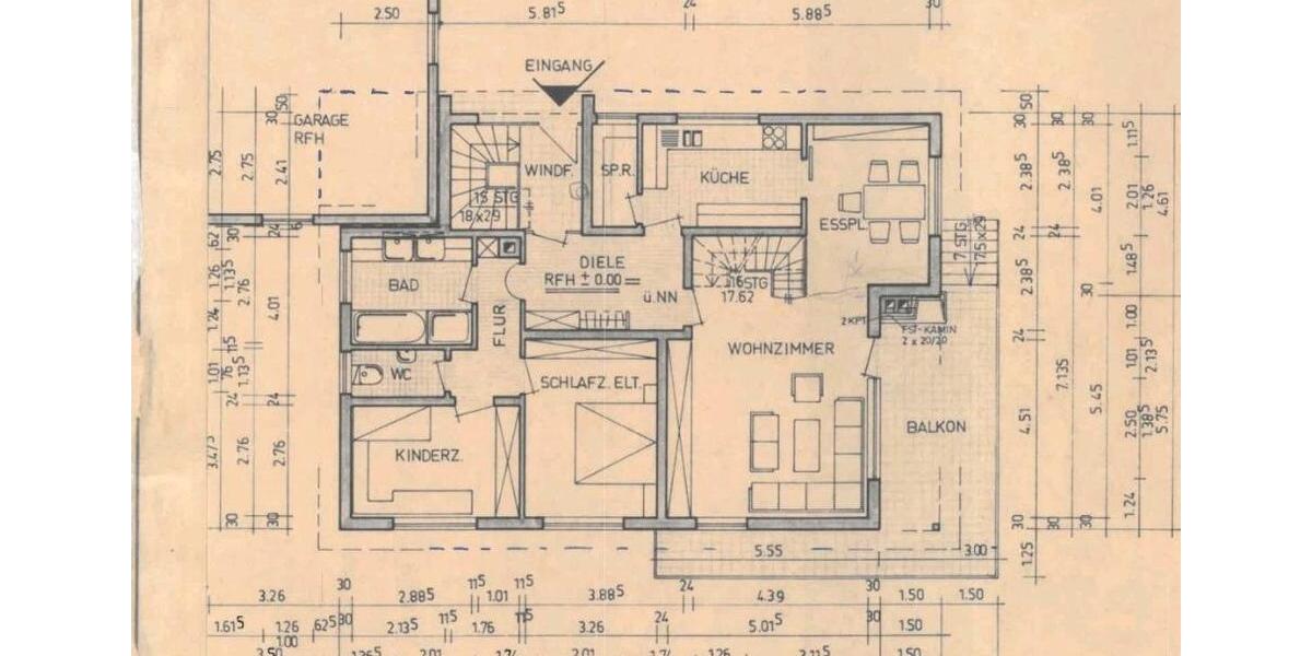 EFH Einliegerwohnung &Doppelgarage, Hüttlingen provisionsfrei ! 6 zimmer