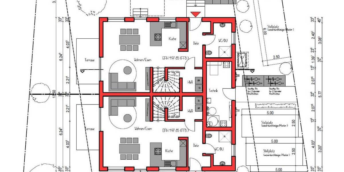 Doppelhaushälfte Althengstett - 5 Zimmer, 107 m&sup2;, 1.610&euro; | Angebot:26253566