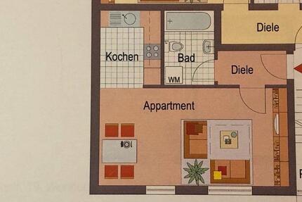 Wohnung Meckenbeuren - 1 Zimmer, 34 m&sup2;, 132.800&euro; | Angebot:24774904