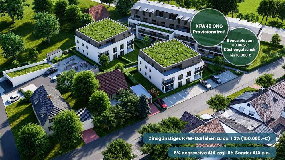 Etagenwohnung Mühldorf am Inn - 2 Zimmer, 70 m&sup2;, 399.000&euro; | Angebot:26433234