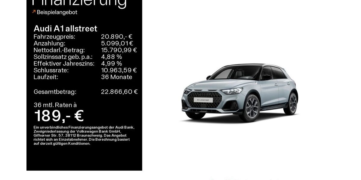 Audi A1 30.000 km 20.690 &euro; Schweinfurt 97424