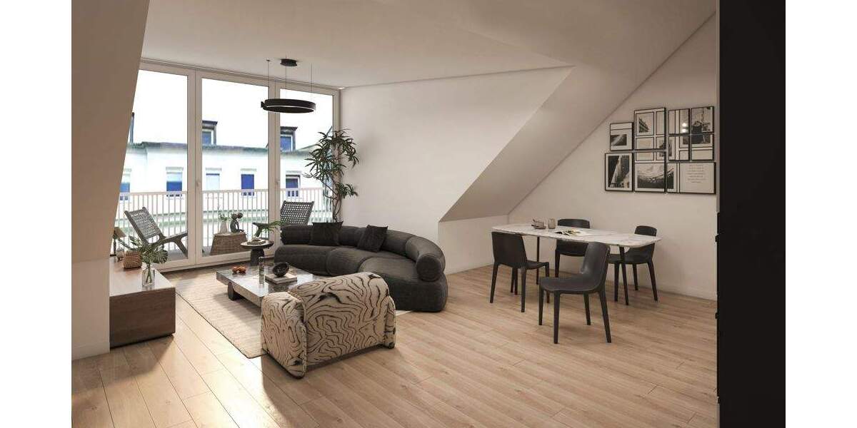 Etagenwohnung Bonn Zentrum - 3 Zimmer, 64 m&sup2;, 489.000&euro; | Angebot:24356792