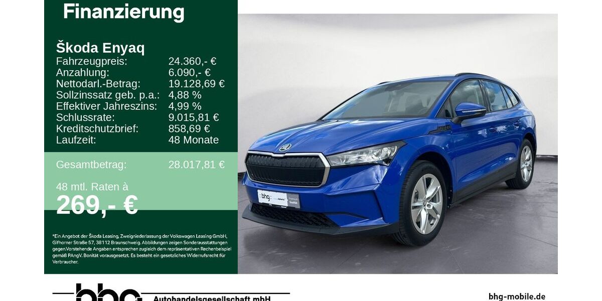 Skoda Enyaq 20.230 km 24.360 &euro; Rottweil 78628