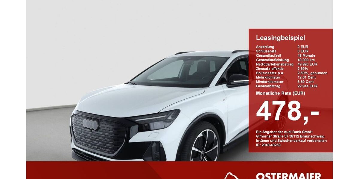 Audi Q4 e-tron 6.609 km 49.990 &euro; Mühldorf am Inn 84453