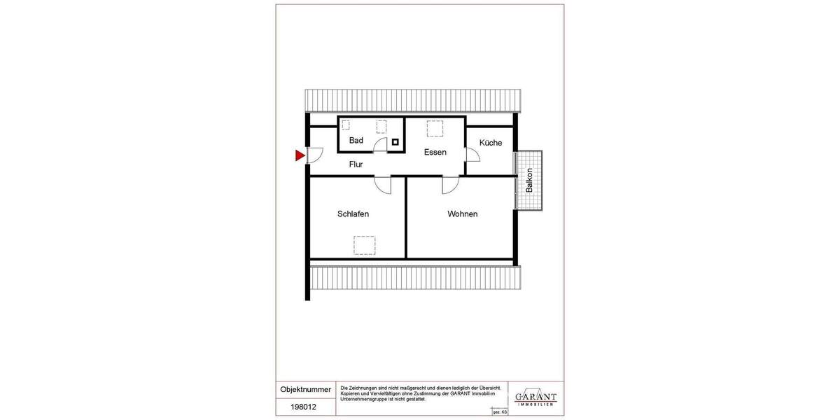 Etagenwohnung Esslingen am Neckar Pliensauvorstadt - 2 Zimmer, 64 m&sup2;, 225.000&euro; | Angebot:25167856