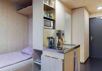 DIE ZimmerEI | Möbliertes Apartment mit nachhaltigem Wohnkonzept am Inselpark | Basic Bude