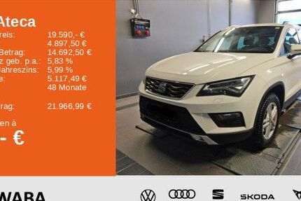 Seat Ateca 49.600 km 19.590 &euro; Gersthofen 86368