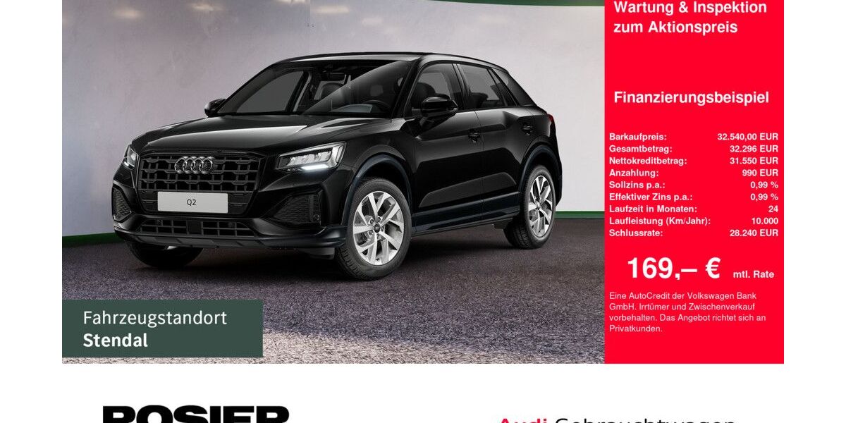 Audi Q2 28.776 km 32.540 &euro; Stendal 39576