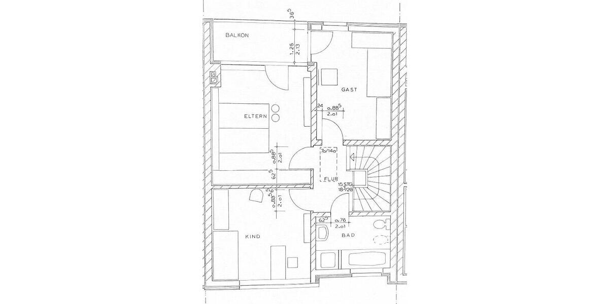Reihenhaus Münster Gievenbeck - 4 Zimmer, 120 m&sup2;, 340.000&euro; | Angebot:27090618