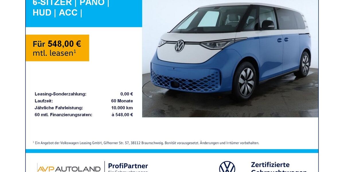 VW ID. Buzz 11.436 km 62.390 &euro; Plattling 94447