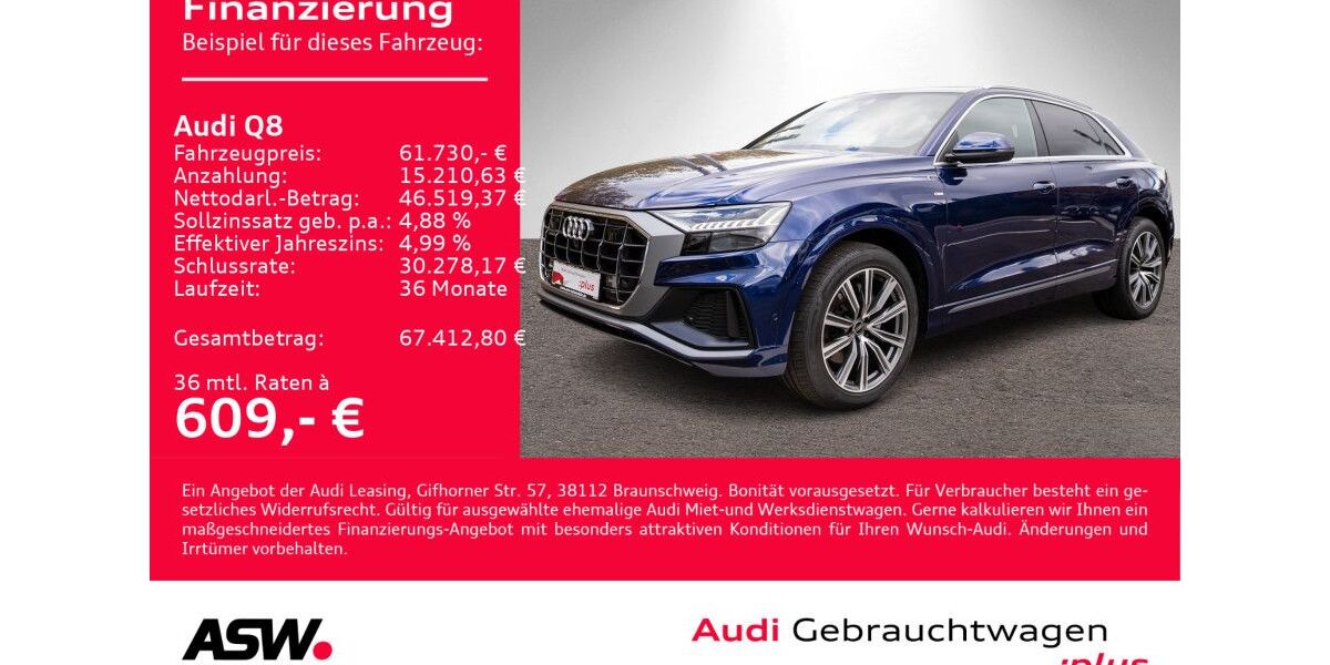 Audi Q8 99.300 km 58.690 &euro; Heilbronn 74074