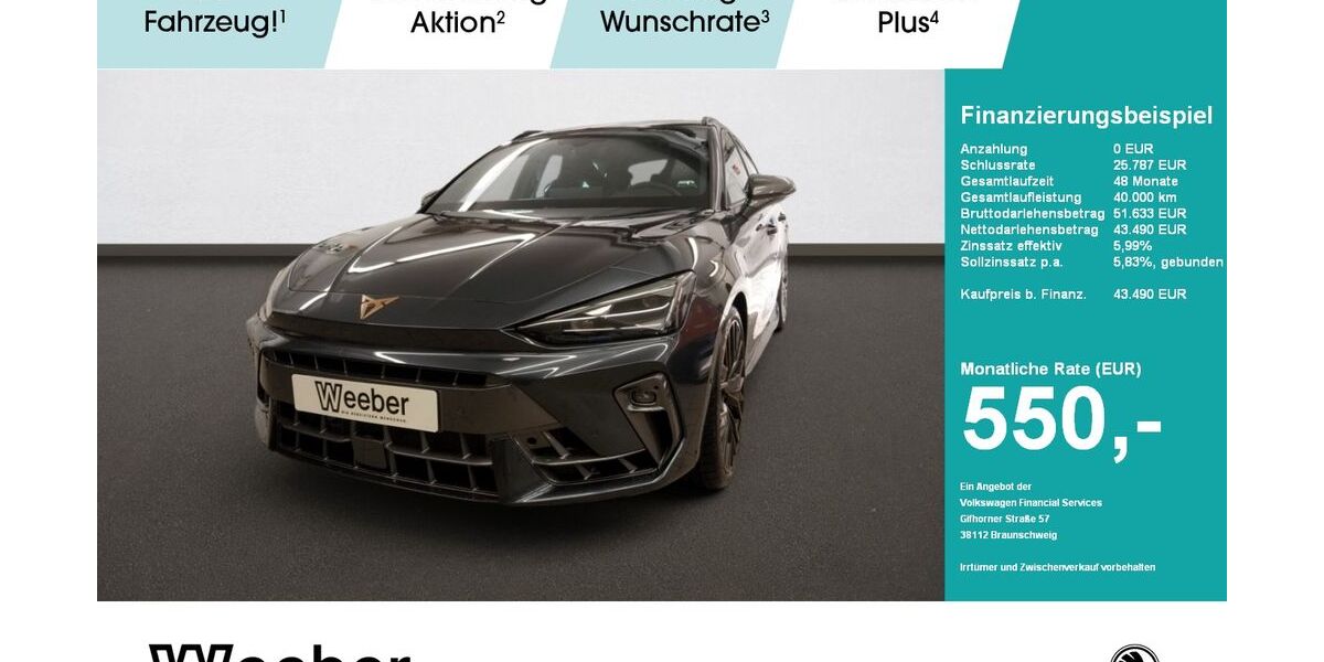 Cupra Leon 15.900 km 39.990 &euro; Herrenberg 71083