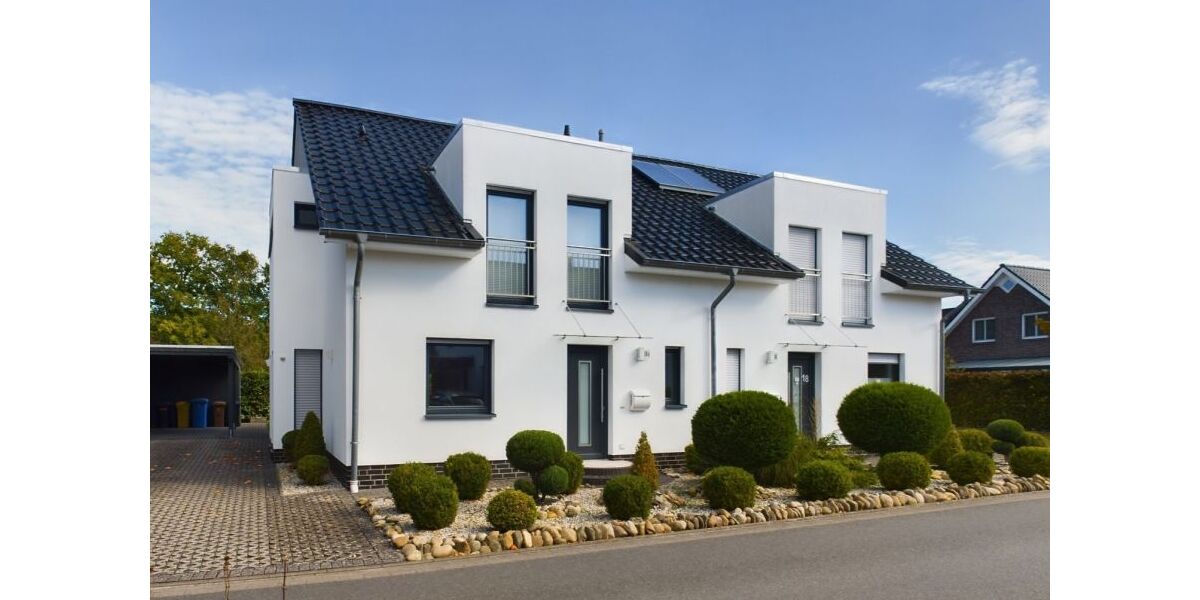 Provisionsfrei* Modernes, energieeffizientes Wohnen in ruhiger Lage von Metjendorf - Doppelhaushälfte Wiefelstede Ofenerfeld | Angebot:27082179