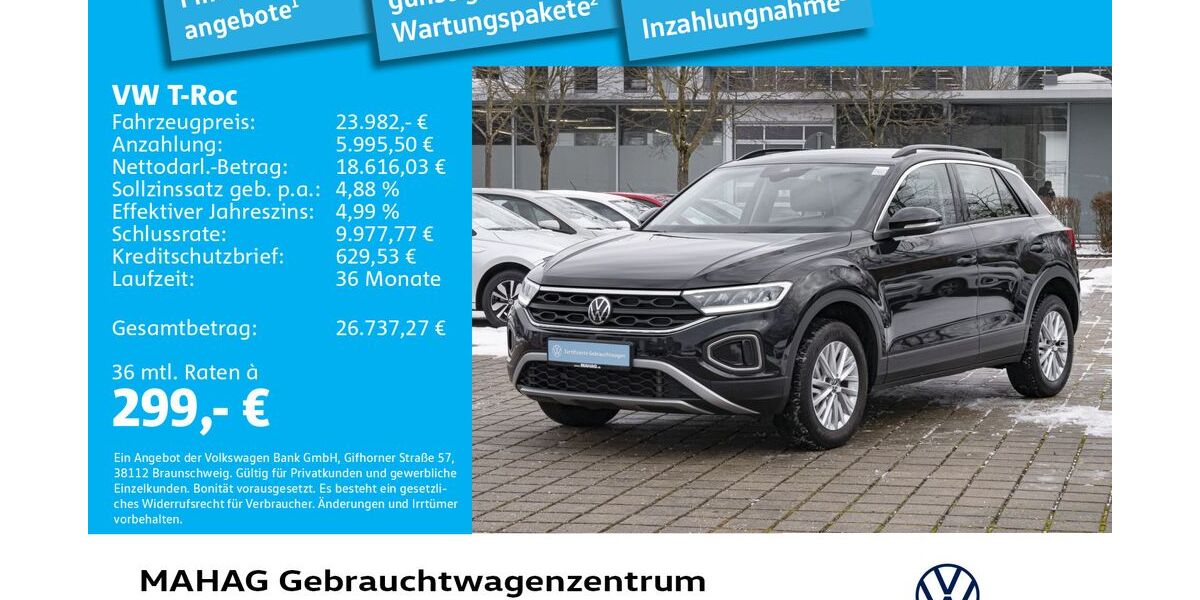 VW T-Roc 14.801 km 22.984 &euro; München 80935