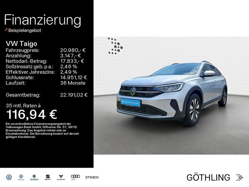 VW Taigo 15.188 km 20.980 € Eisenach 99817