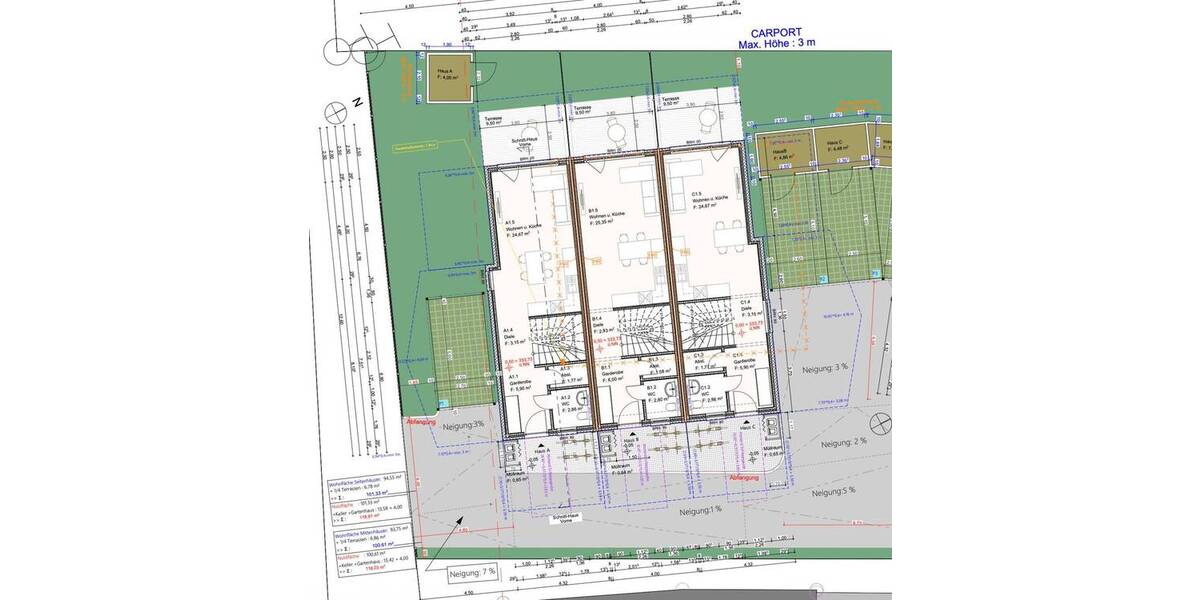 Reihenendhaus Regensburg Burgweinting-Harting - 5 Zimmer, 108 m&sup2;, 589.000&euro; | Angebot:25697118