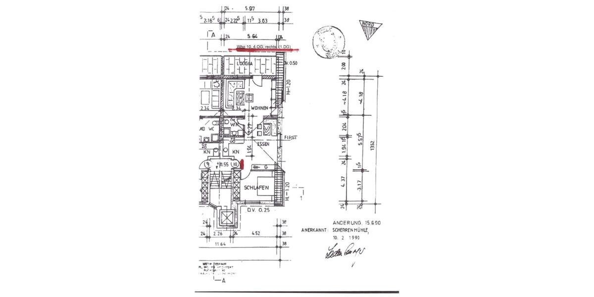 Dachgeschoßwohnung Aalen Dewangen - 2.5 Zimmer, 71 m&sup2;, 568&euro; | Angebot:26181769