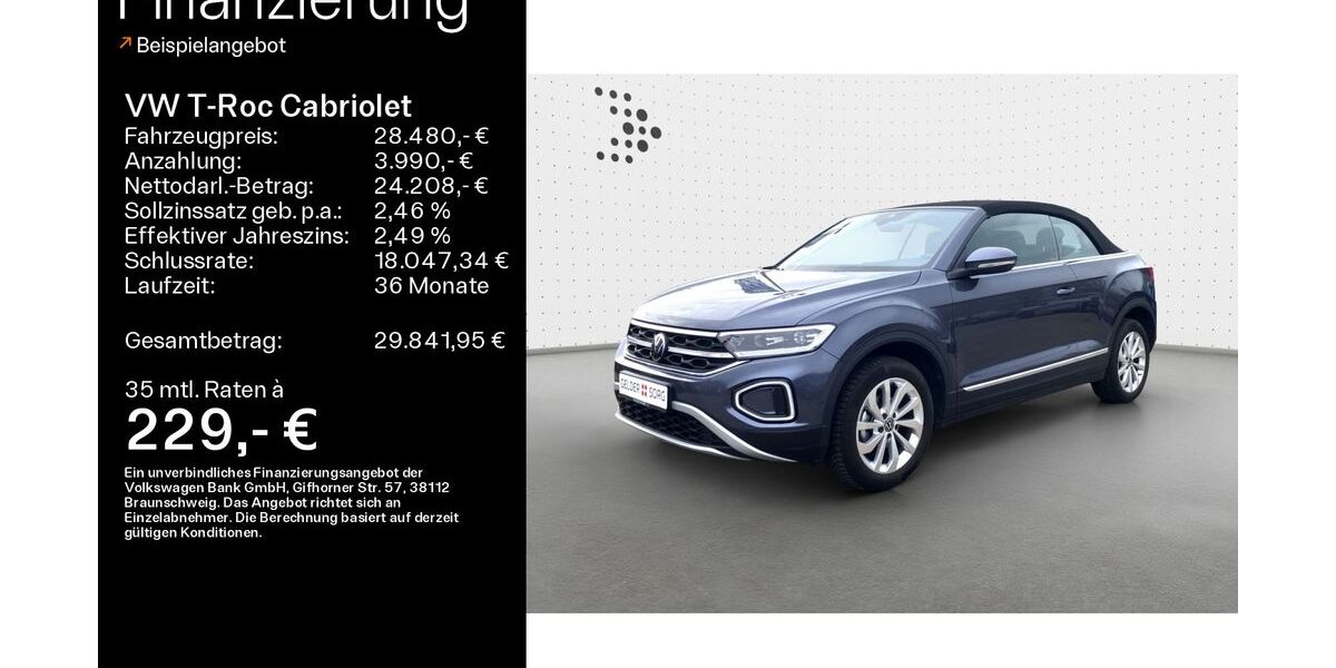 VW T-Roc 15.100 km 28.480 &euro; Haßfurt 97437