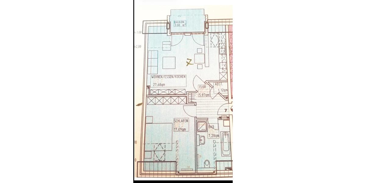 Dachgeschoßwohnung Marl - 2 Zimmer, 61 m&sup2;, 140.000&euro; | Angebot:26625861