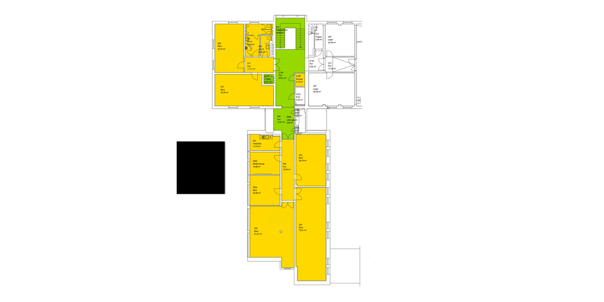 Gewerbeobjekt Bamberg Gereuth - 9 Zimmer, 355 m&sup2;, 3.750&euro; | Angebot:25680551