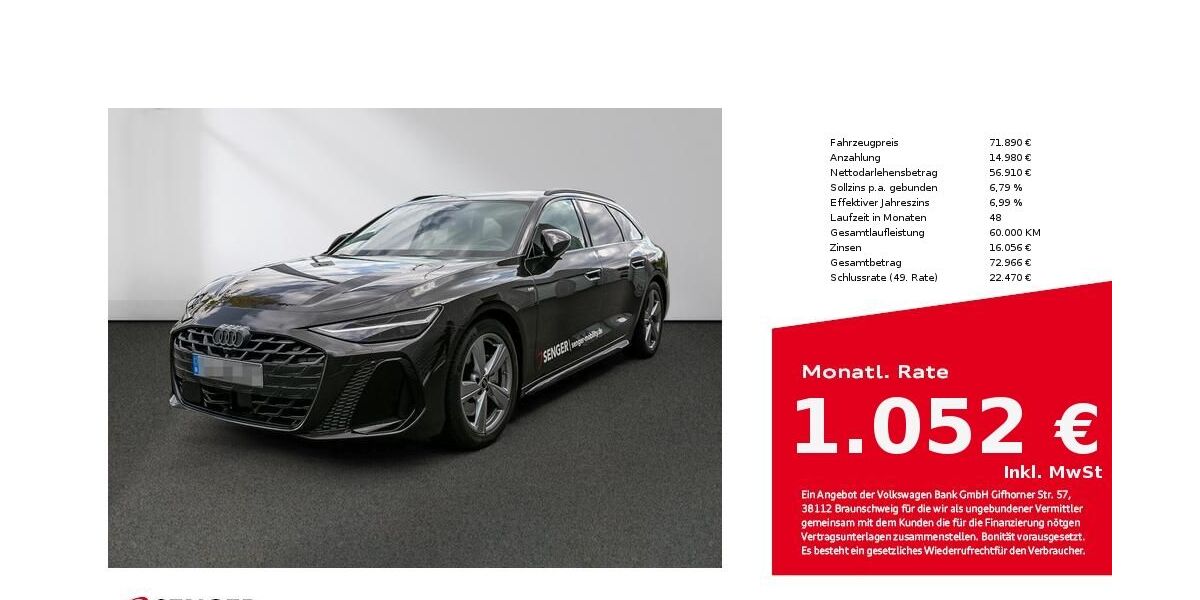 Audi A6 7.000 km 71.890 € Lübeck 23556