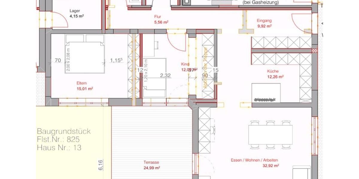 Etagenwohnung Gelnhausen - 2 Zimmer, 62 m&sup2;, 1.000&euro; | Angebot:26357442