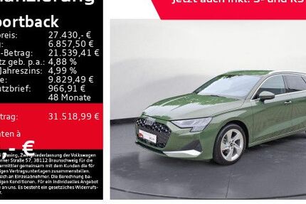 Audi A3 13.138 km 27.430 &euro; Binzen 79589