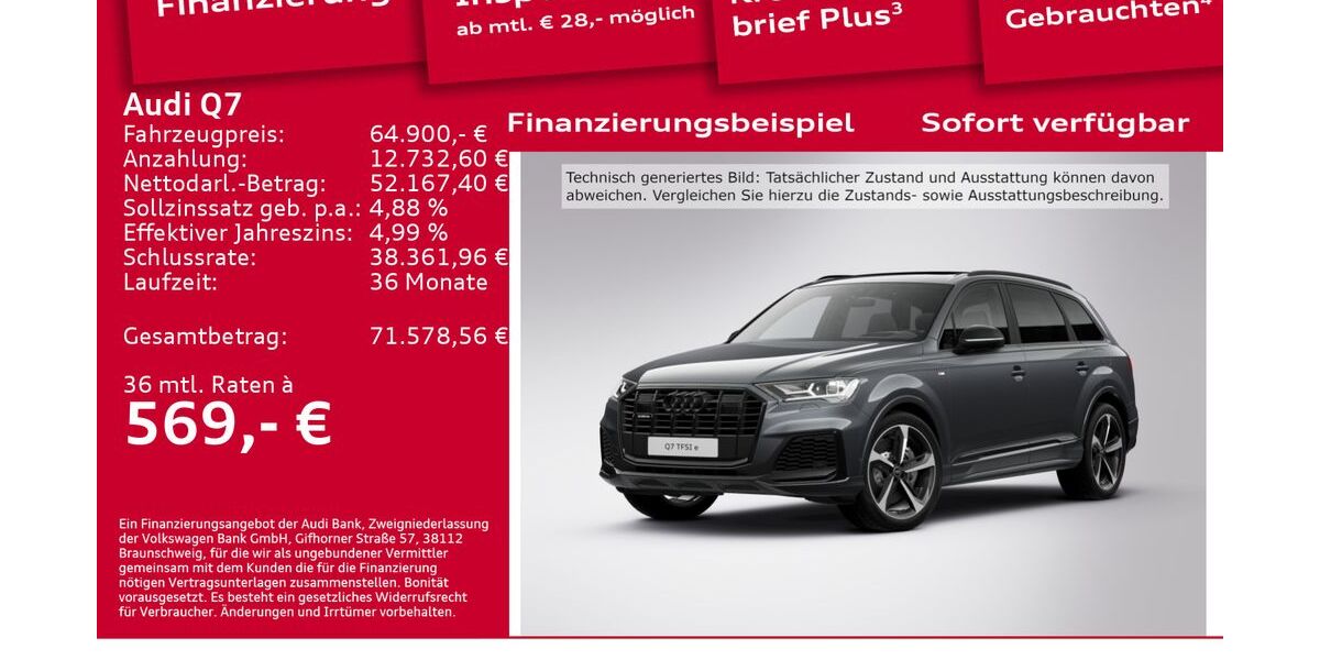 Audi Q7 40.600 km 64.900 &euro; Berlin 12489