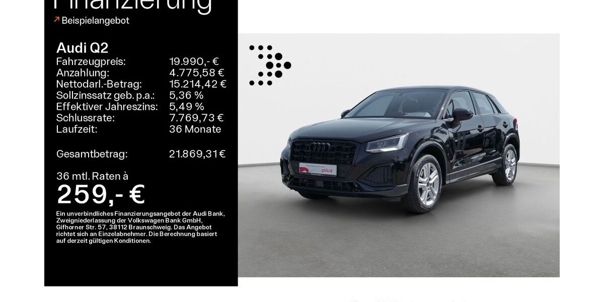 Audi Q2 142.279 km 19.990 &euro; Haßfurt 97437