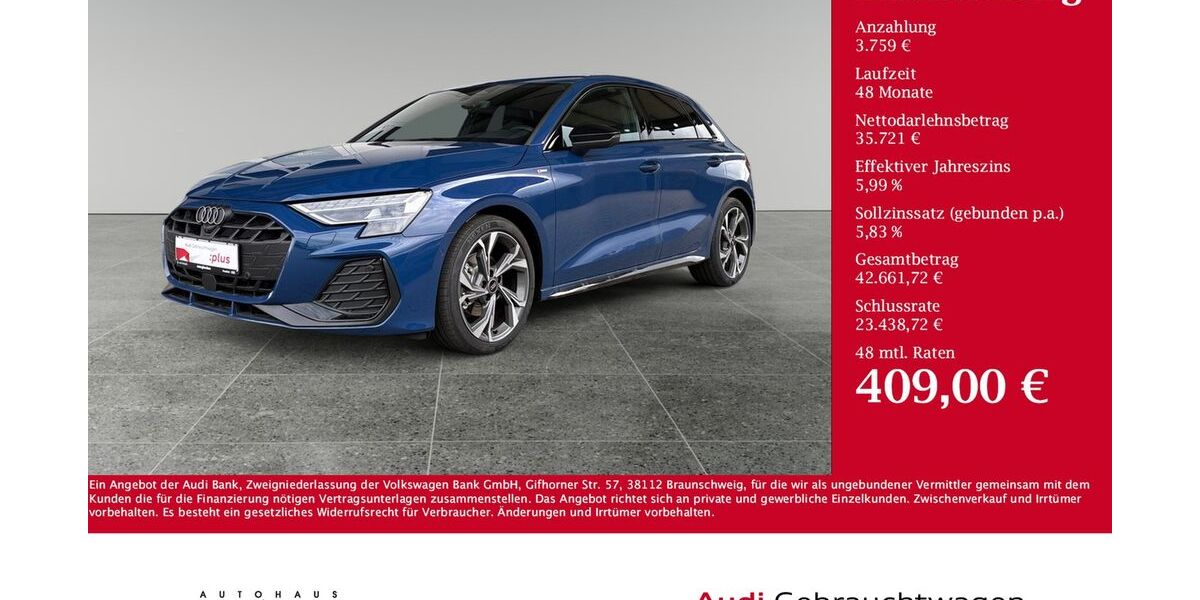 Audi A3 12.500 km 39.480 &euro; Pronsfeld 54597