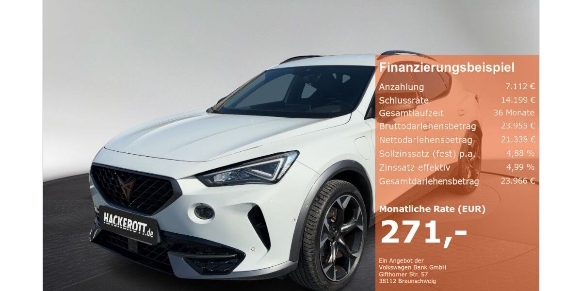Cupra Formentor 38.802 km 25.440 &euro; Hannover 30165